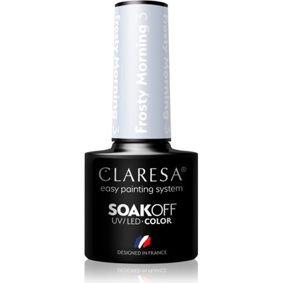 Claresa SoakOff UV/LED Color Frosty Morning gélový lak na nechty odtieň 3 5 g