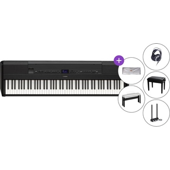 Yamaha P-525B Deluxe SET Дигитално Stage пиано Black (P-525B-DELUXE-SET)
