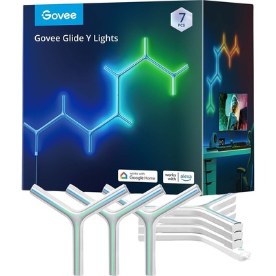 Govee LED RGBIC Y Shape Light Panel Студийни светлини (H6065301)