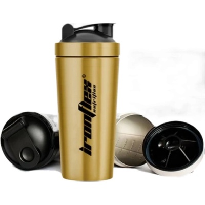 Ironflex Nutrition IronFlex Shaker Steel - Gold [750 мл] Златист