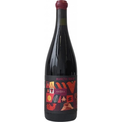Ambra Mujuretuli Semi Dry polosladké červené 2021 13,5% 0,75 l (holá láhev)