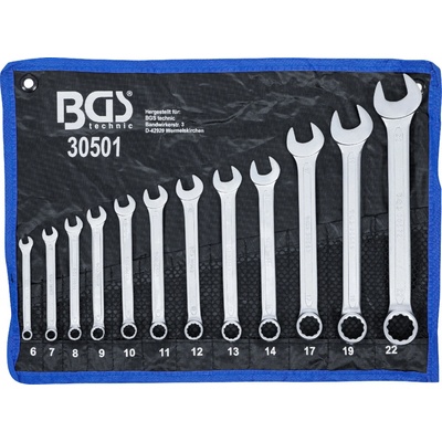 BGS technic Sada očkoplochých klíčů 6 - 22 mm 12dílná BGS 30501