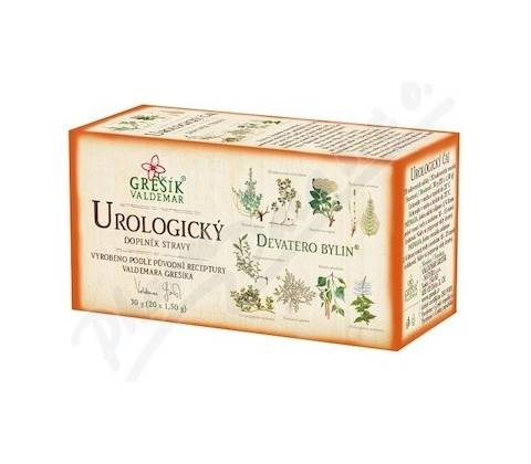 Grešík čaj Urologický 20 x 1,5 g