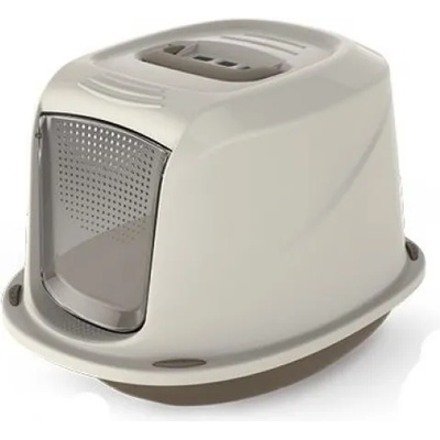 Georplast Закрита котешка тоалетна с карбонов филтър galaxy jumbo 57х39, 5х38 см georplast Италия 10586j