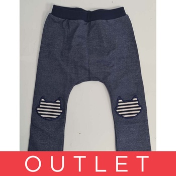 Atticat dívčí legíny Denim modrá
