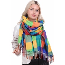 BS kostkovaná šála Cashmere