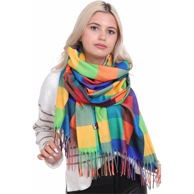 BS kostkovaná šála Cashmere