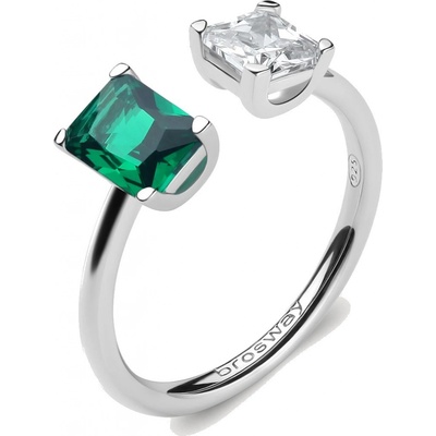 Brosway prsteň Fancy Life Green FLG09 S