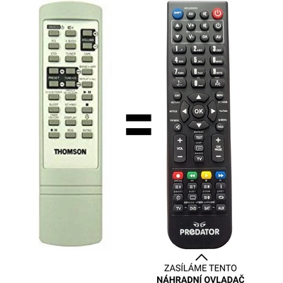 Dálkový ovladač Predátor Thomson AM1280