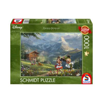Disney, Mickey & Minnie in den Alpen (Puzzle)