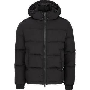 Firetrap Яке Firetrap Men's Bubble Water and Wind Resistant Short Puffer Jacket - Black