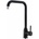 Inter Ceramic Стоящ смесител за кухня, Inter Ceramic, 7107005, с висок чучур (7107005 BLACK)