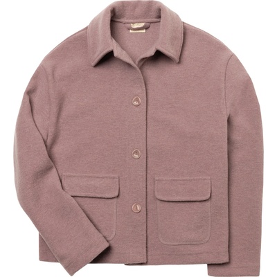 Engel Дамско вълнено яке Engel Women's Jacket Merino jacket - Rose Melange - размер 38/40 (EU) (105-6876-0212)