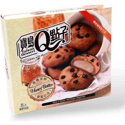 Q BRAND Sušienky s náplňou Mochi s maslom a medom 160 g