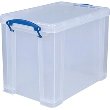 Really useful Products Ltd. Plastový úložný box 19 l s víkem transparentní