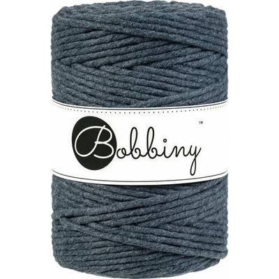 Bobbiny Macrame Cord 5 mm 100 m Charcoal юта (MX-E009)
