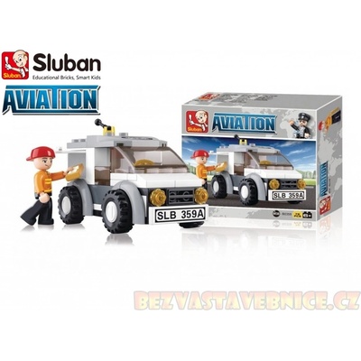 Sluban B0359 Aviation Doručovací vůz 75 ks
