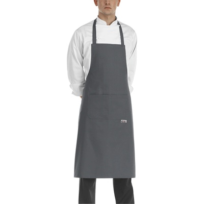 Egochef Универсална предна престилка в сив цвят от ЕгоШеф (6103 016c)