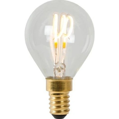 Lucide P45 Filament bulb D4,5 cm LED Dim. E14 1x3W 2700K Transparant 49046/03/60