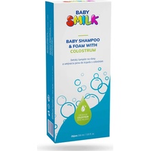 Babysmilk detský šampóna umývacia pena do kúpela 200 ml