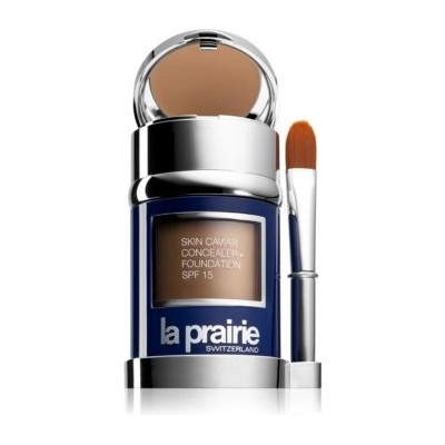 La Prairie Luxusné tekutý make-up s korektorom SPF15 Skin Caviar Concealer Foundation Mocha 30 ml