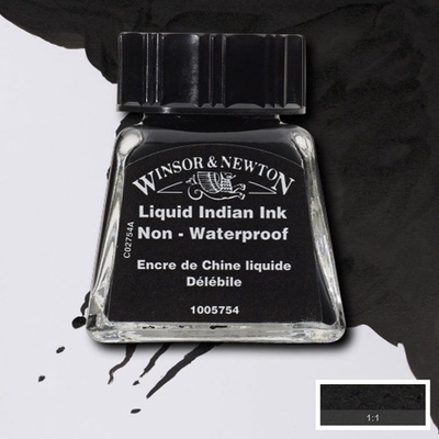 Umělecká tuš Winsor & Newton 30ml Liquid Indian