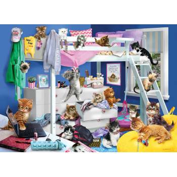 Cobble Hill - Puzzle Kitten Slumber Party - 1 000 piese