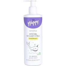 Bella Baby HAPPY Mycí gel na vlasy a tělo 400 ml