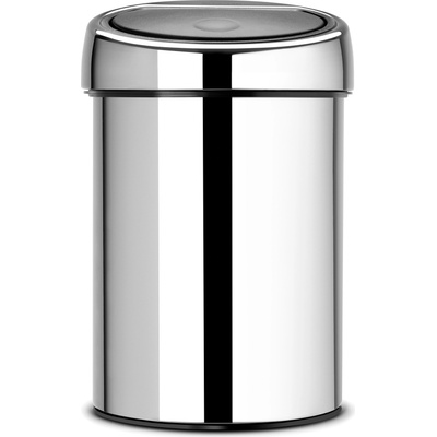 Кошче за отпадъци Touch Bin светла стомана 3 л (363962)