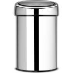 Brabantia Кошче за отпадъци Touch Bin светла стомана 3 л (363962)