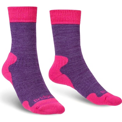 Bridgedale Explorer HeavyWeight Merino Comfort Boot Wmns purple marl