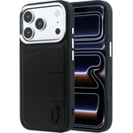 Lacoste Гръб Lacoste за iPhone 18 Pro / 17 Pro, PU Lenglen MagSafe, Черен