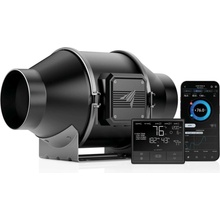 AC Infinity CLOUDLINE T4 Quiet Inline Fan System with Temperature Humidity VPD Controller 100 mm