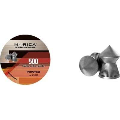 Diabolky Norica špicaté Pointed 4,5 mm 500 ks