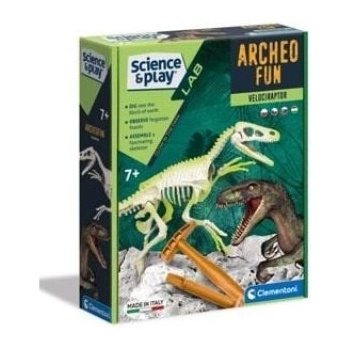 Clementoni Vykopávky Velociraptor