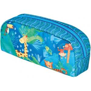 Herlitz Ученически несесер празен, чантичка, мотив Jungle Safari - Herlitz