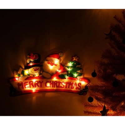 Creative Corner LED vánoční závěsná světla Veselá vánoční dekorace 45cm