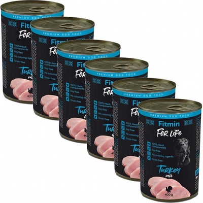 Fitmin Dog For Life Turkey 6 x 400 g