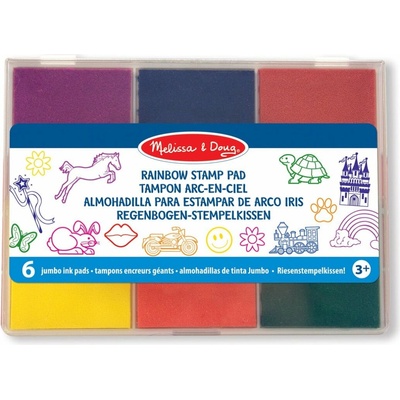 Melissa & Doug Duhová Polštář na razítka, omyvatelný inkoust pro děti