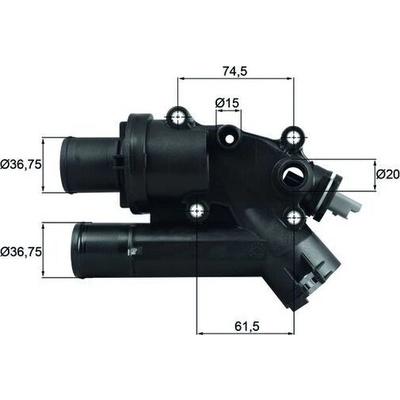 Termostat, chladivo MAHLE TH 46 83 (TH4683)