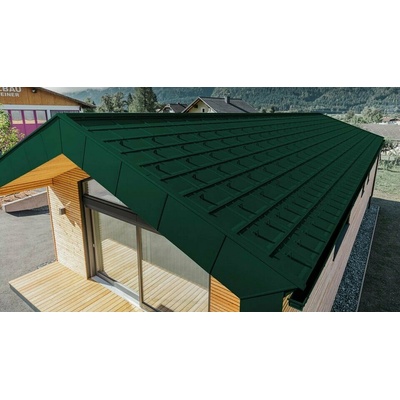 Prefa R.16 P.10 Strešný panel 06 machovozelená