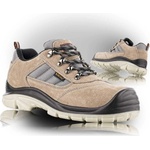 VM Footwear Vm footwear roma 2665-s1 / Ниски предпазни кожени обувки s1 src - кафяви 48 (2665-s1-48)