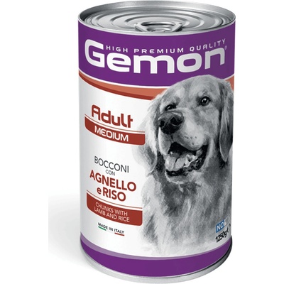 Gemon Adult Medium jahňa a ryža 1250 g