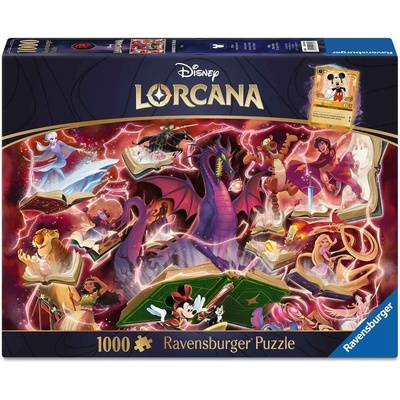 RAVENSBURGER Disney Lorcana Glimmers of the Realm Rubín 1000 dílků