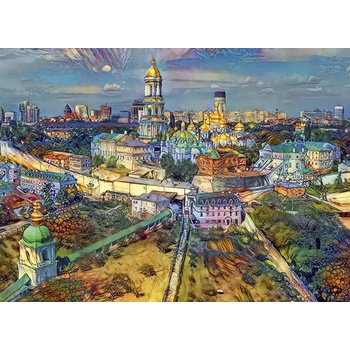 Image 1 of Bluebird Puzzle - Puzzle Kyiv, Ukraine City - 1 000 piese