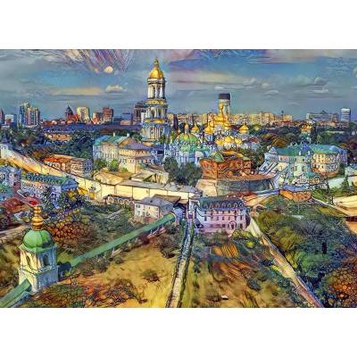 Bluebird Puzzle - Puzzle Kyiv, Ukraine City - 1 000 piese
