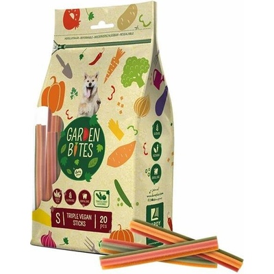 DUVO+ Garden Bites Vegan Triple Sticks (S) (20 ks) 13 x cm