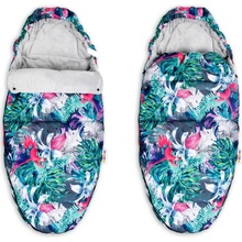 Baby Nellys maxi s Minky 105 x 50 cm Flowers smotana