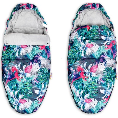 Baby Nellys maxi s Minky 105 x 50 cm Flowers smotana