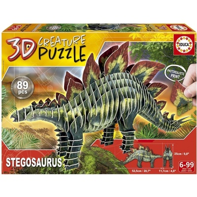 Educa 3D puzzle Stegosaurus 89 ks